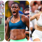 Female footballers who celebrated with their jerseys removed