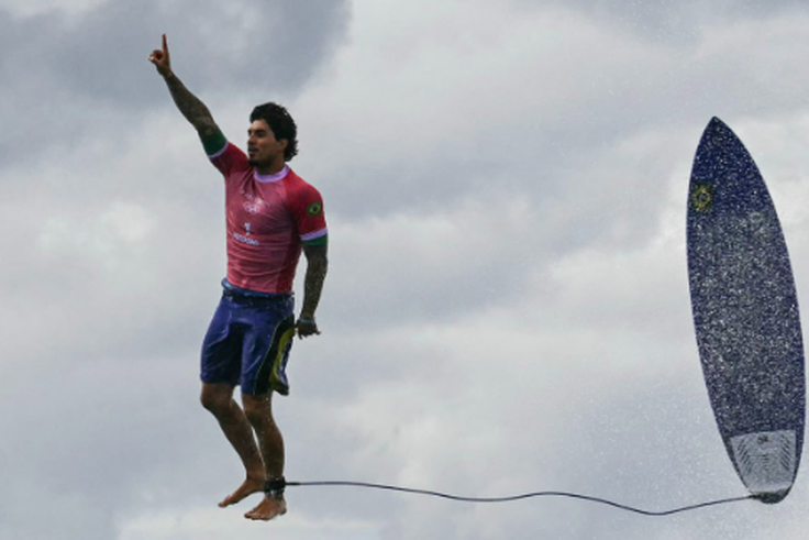 Paris 2024 Olympics: Behind the lens of Gabriel Medina's spectacular Olympic Surfing Photo