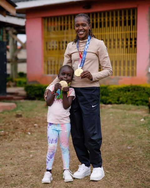 'I could have had ten children'- supermom Faith Kipyegon on the key virtue she has learnt to embrace that has impacted her motherhood