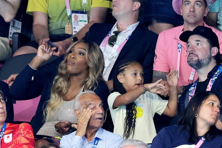 Serena William's daughter Olympia spotted rocking Kenyan bracelet at Paris Olympic Games