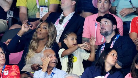 Serena William's daughter Olympia spotted rocking Kenyan bracelet at Paris Olympic Games