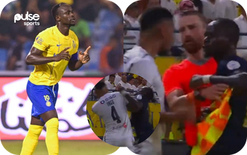 Mane strikes again: Senegal star involved in bust-up with rival player