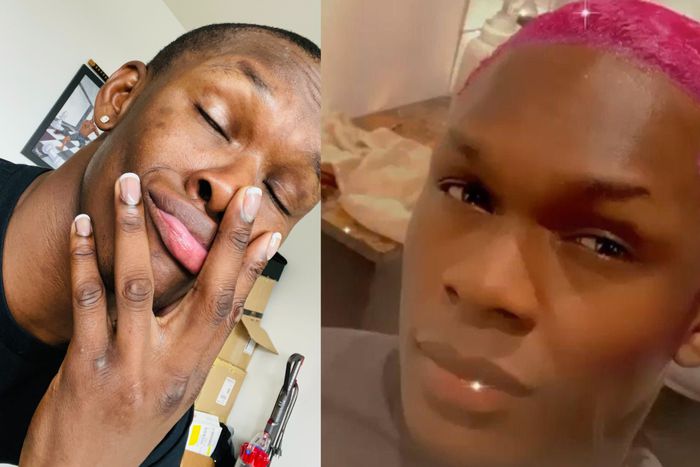 Adesanya was referred to as "gay" at their acrimonious news conference before that event by his rival Strickland who is known for his colorful vocabulary and outrageous commentary. Image Credit - Twitter/Israel Adesanya