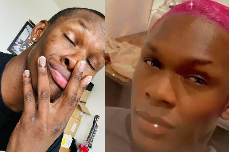 Adesanya was referred to as "gay" at their acrimonious news conference before that event by his rival Strickland who is known for his colorful vocabulary and outrageous commentary. Image Credit - Twitter/Israel Adesanya
