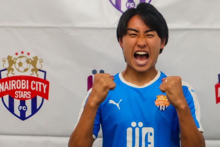 Nairobi City Stars Japanese striker Kusaba mirrors Mitoma with goal and assist spectacle