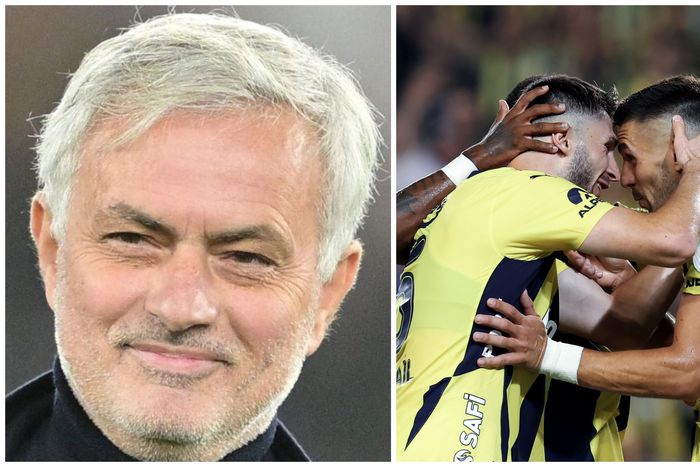 Jose Mourinho enjoys another big with Fenerbahce.