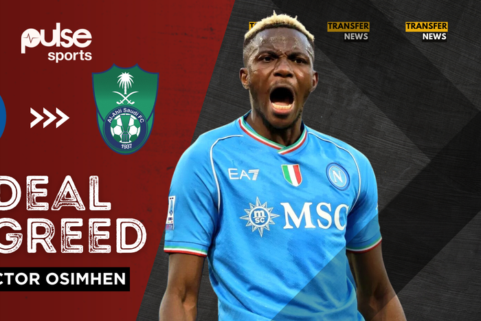 Al Ahli once had a deal agreed with Napoli for Osimhen, but the deal fell through || Image credit: Pulse Sports