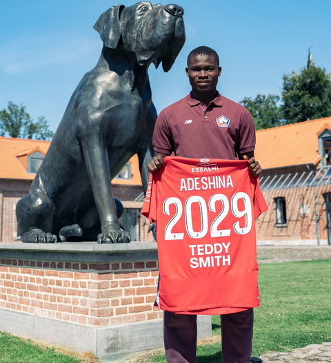 Adeshina Ayodele has signed a five-year deal with Lille.