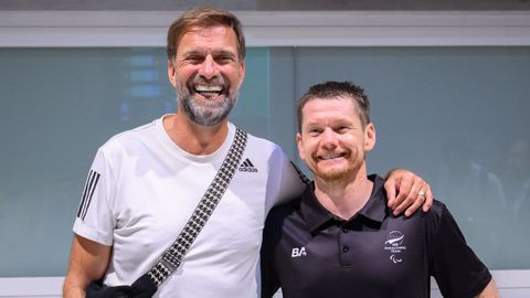 Ex-Liverpool coach Klopp attends Paralympic Games, shows huge support for longtime friend