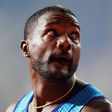 Former 100m world champion and world record holder Justin Gatlin