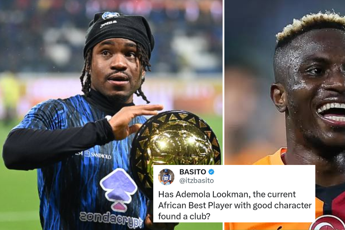 'Has Mr Good character found a club?’ — Fans compare Osimhen and Lookman ahead of deadline day