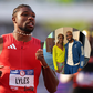 Noah Lyles starstruck meeting Jamaican and Slovenian sprint legend Merlene Ottey