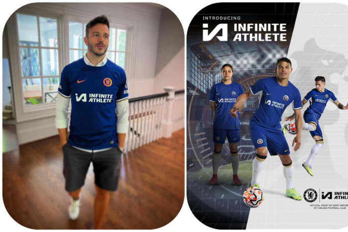 Chelsea gets new jersey sponsorship deal || Credit: Infinite Athlete/Instagram