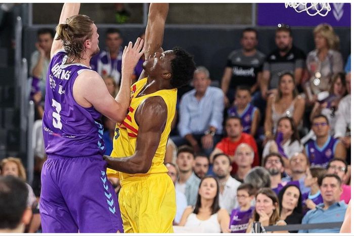 Nigerian professional basketball star James Nnaji played a pivotal role for Barcelona in the victory. Instagram/James Nnaji