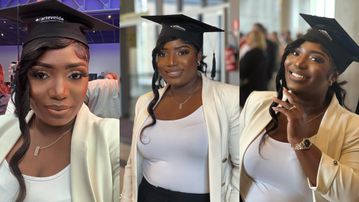 Moses Simon: Super Eagles star celebrates wife on graduation