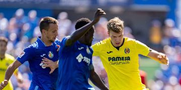Getafe and Villarreal play out bore-fest despite early red card