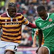 Clarke Oduor continues to struggle in unfamiliar position as Bradford City are beaten at home