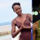Lupita Nyong'o cheers on Faith Kipyegon as she wins 1500m crown at Athlos event in New York