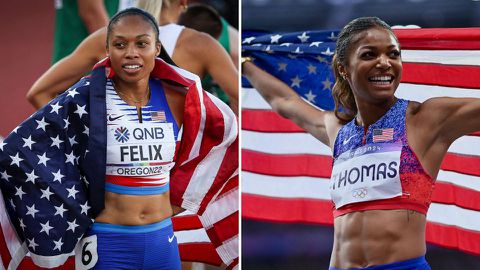 'I have looked up to her for so long'- Gabby Thomas reflects on following Allyson Felix's legacy after Olympic triumph