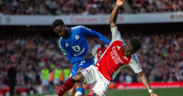 Super Eagles star Wilfred Ndidi drives Arsenal fans crazy after avoiding red card in Premier League tie