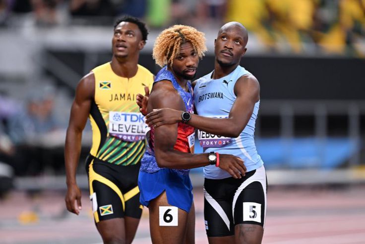 Letsile Tebogo, Noah Lyles Share Candid Reactions to Jamaica's Bryan Levell After World Championships Breakthrough