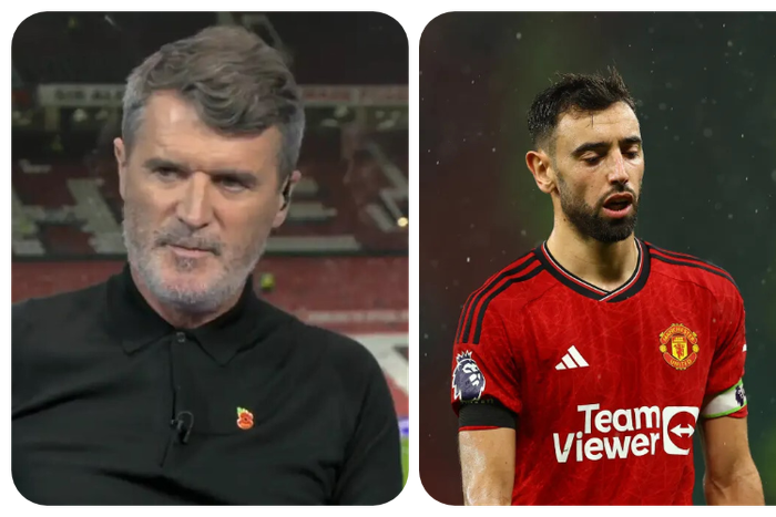 Roy Keane takes a jab at Bruno Fernandes performance