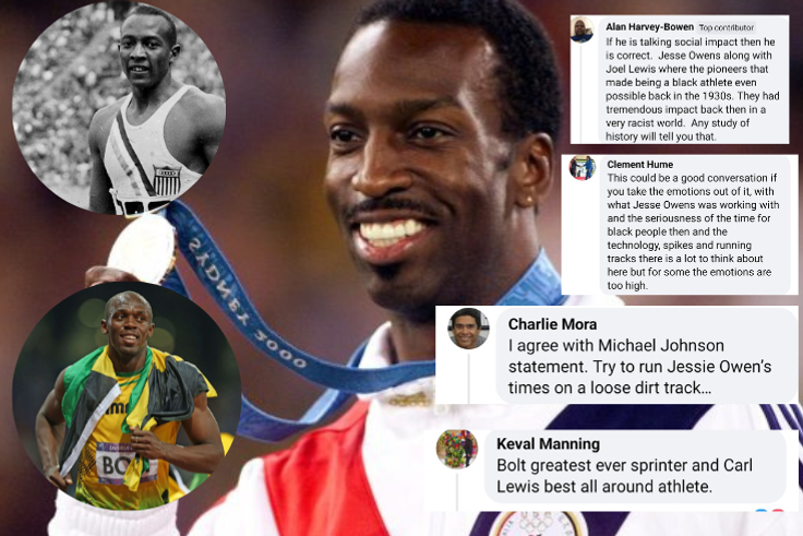 Fans reactions as Michael Johenson declares Jesse Owens ahead of Usain Bolt as the greatest in history