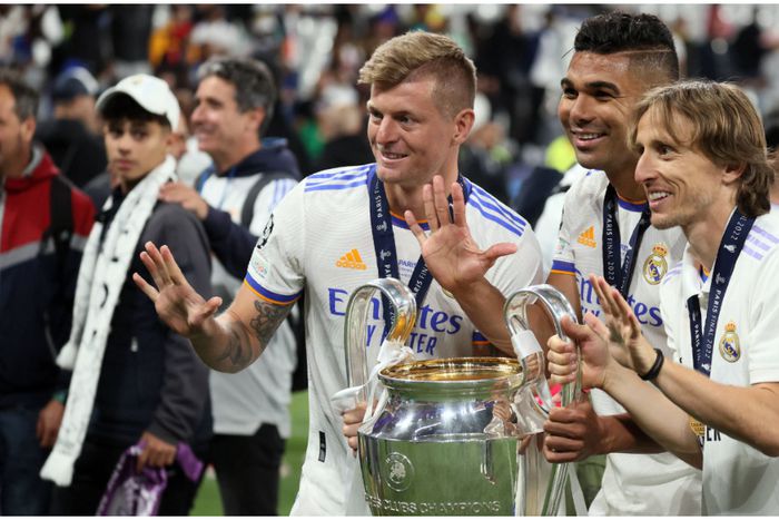 Toni Kroos formed a special partnership with Luka Modric and Casemiro at Real Madrid.