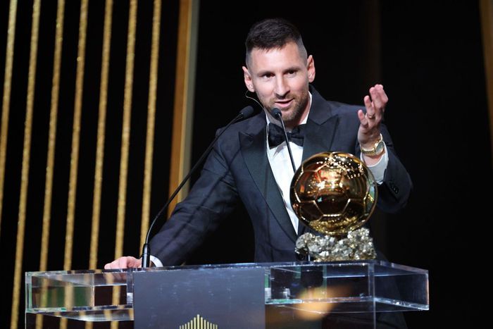 Lionel Messi wins 2023 Ballon d'Or