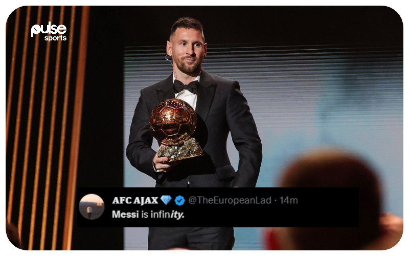 ‘Messi Is Infinity’- Social Media Fans React To The Argentine's Eighth ...