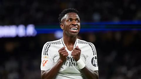 Real Madrid suffer huge blow ahead of Liverpool tie as Vinicius is ruled out for a month