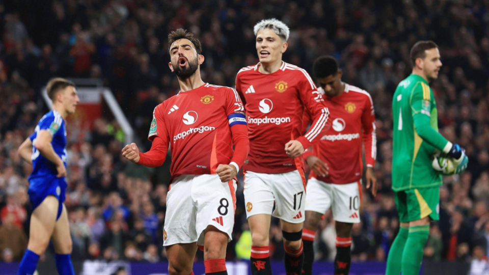 Man United vs Leicester City: New manager bounce lifts Ruud’s rampant Reds to EFL Cup quarter-final