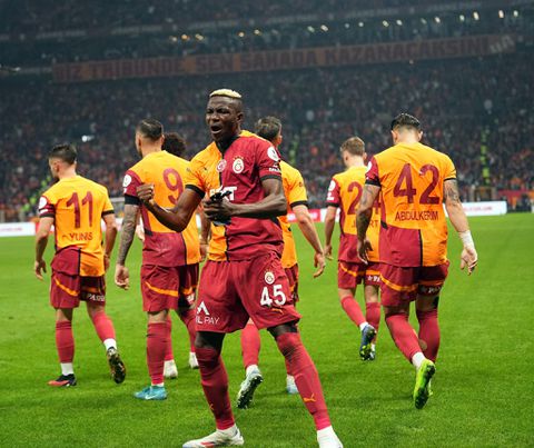 Osimhen has scored four goals in five matches for Galatasaray.