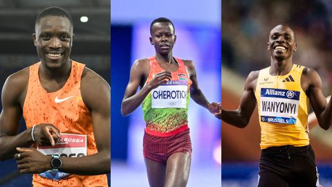 Africa’s youngest athletics millionaires, Letsile Tebogo in the lead