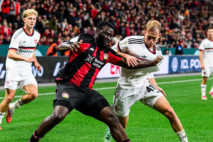 Victor Boniface featured for just three minutes.