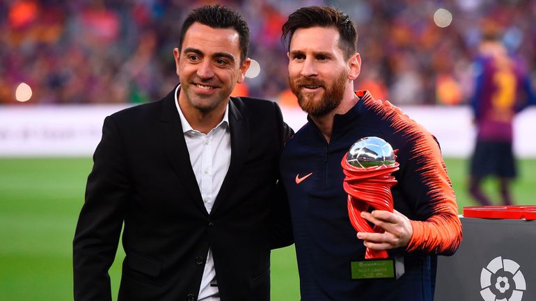 Barcelona coach Xavi would like to have Lionel Messi back at the club