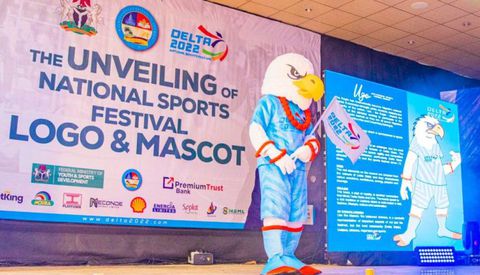 Meet the mascot 'UZO' - the Eagle with an Antelope body