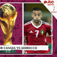 3 Sure Betting tips and odds for Canada v Morocco