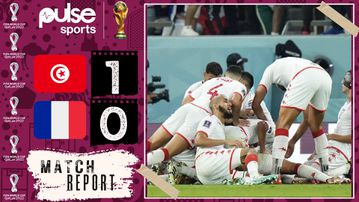 Tunisia crash out of World Cup despite dramatic shock win over World Champions France