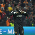 Andre Onana dejected after draw against Galatasaray || Image credit: Imago