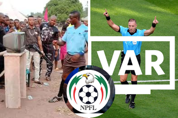 Nigerians blast NFF President over introduction of VAR in NPFL