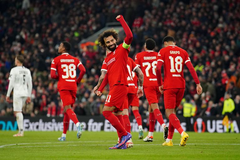 Mohamed Salah scores landmark goal for Liverpool in 4-0 thrashing of LASK Linz (IMAGO)