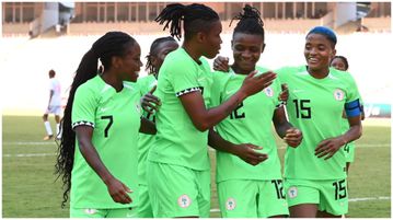 Nigeria 5-0 Cape Verde: Okonkwo and Kanu-inspired Super Falcons thrash Blue Sharks in WAFCON tie