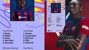 Oshoala and Spotify: Barcelona star has Davido, Wizkid and Asake on top in 2023