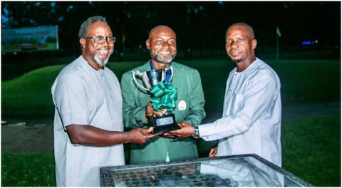 Amusa Kelani Is the New Ikeja Golf Club Champion