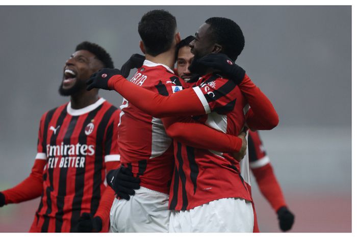 AC Milan record mphatic victory
