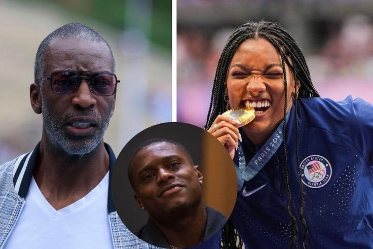 Christian Coleman reacts to ongoing dispute between Michael Johnson & Tara Davis-Woodhall