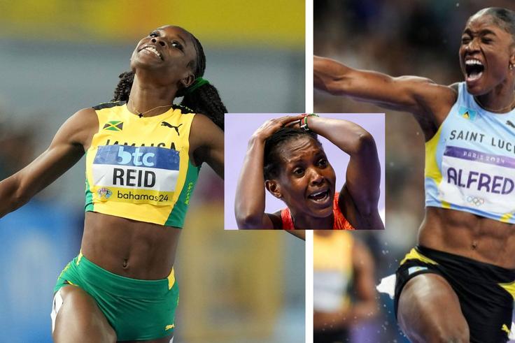 Julien Alfred & Alana Reid add new jewels to their crowns as Faith Kipyegon misses out