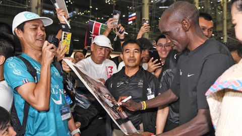 ‘A girl cried just to see me’ - Eliud Kipchoge opens up on his grandest fountain of happiness