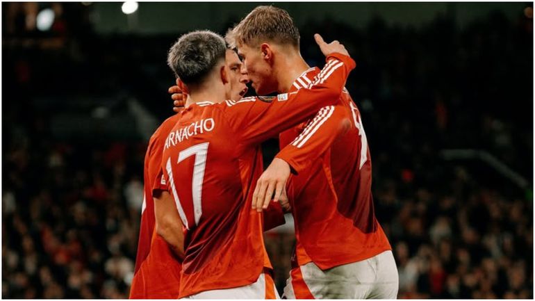 Garnacho and Hojlund helped Man United to another Europa League win.